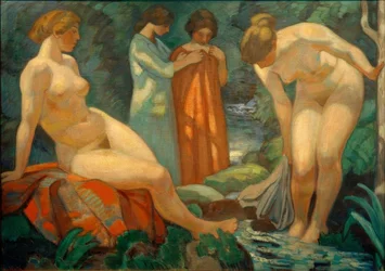 Women at the Forest Spring
